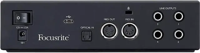 Alt view image 6 of 20 - Focusrite Clarett+ 2Pre 10-in / 4-out Audio Interface