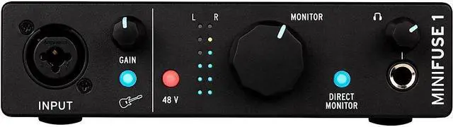 Main image of Arturia MiniFuse 1 Audio Interface (Black)