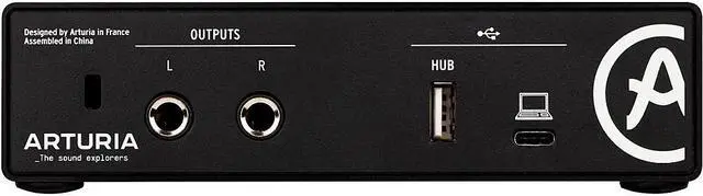 Alt view image 3 of 4 - Arturia MiniFuse 1 Audio Interface (Black)