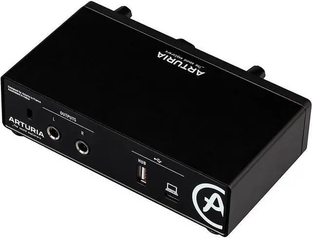 Alt view image 4 of 4 - Arturia MiniFuse 1 Audio Interface (Black)