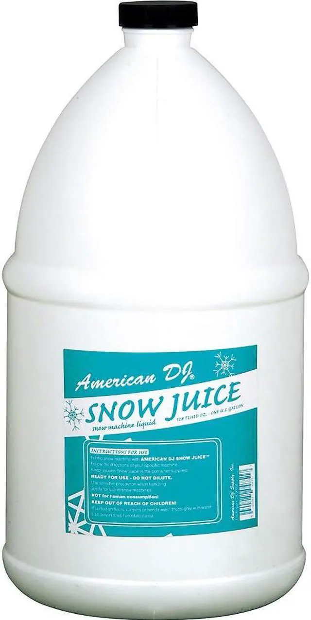 Alt view image 13 of 15 - NEW! AMERICAN DJ SNOW GAL Snow Fluid Juice One Gallon for VF Snow Flurry Machine