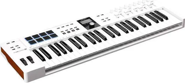 Alt view image 8 of 15 - Arturia KeyLab Essential mk3 49-Key Universal MIDI Controller and Software (White)