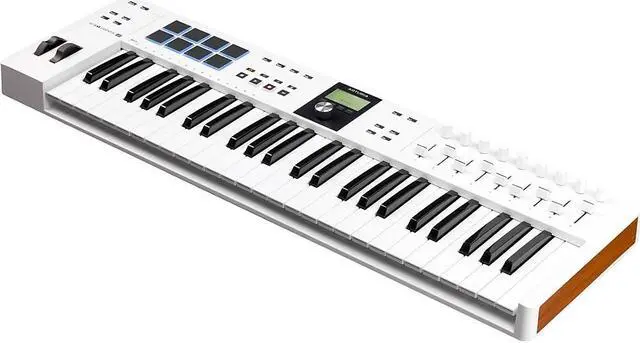 Alt view image 6 of 15 - Arturia KeyLab Essential mk3 49-Key Universal MIDI Controller and Software (White)