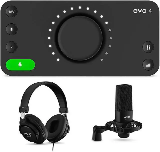 Alt view image 13 of 20 - Audient EVO SRB Start Recording Bundle