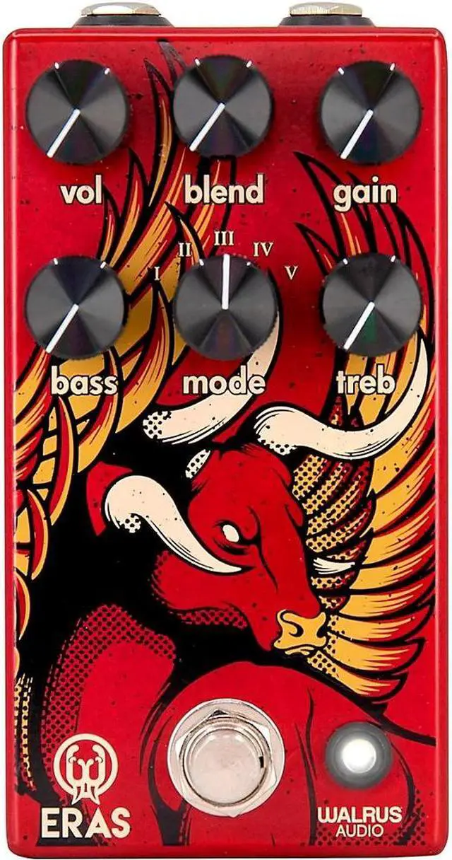 Main image of Walrus Audio Eras Five State Distortion Effects Pedal Red