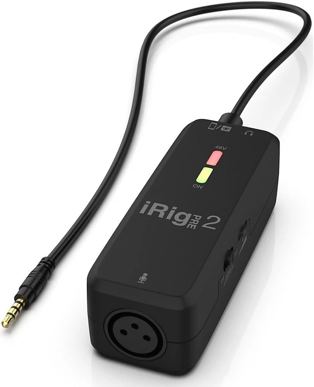 Alt view image 3 of 4 - IK Multimedia iRig Pre 2 Mic Pre for iOS Devices