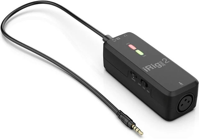 Alt view image 2 of 4 - IK Multimedia iRig Pre 2 Mic Pre for iOS Devices
