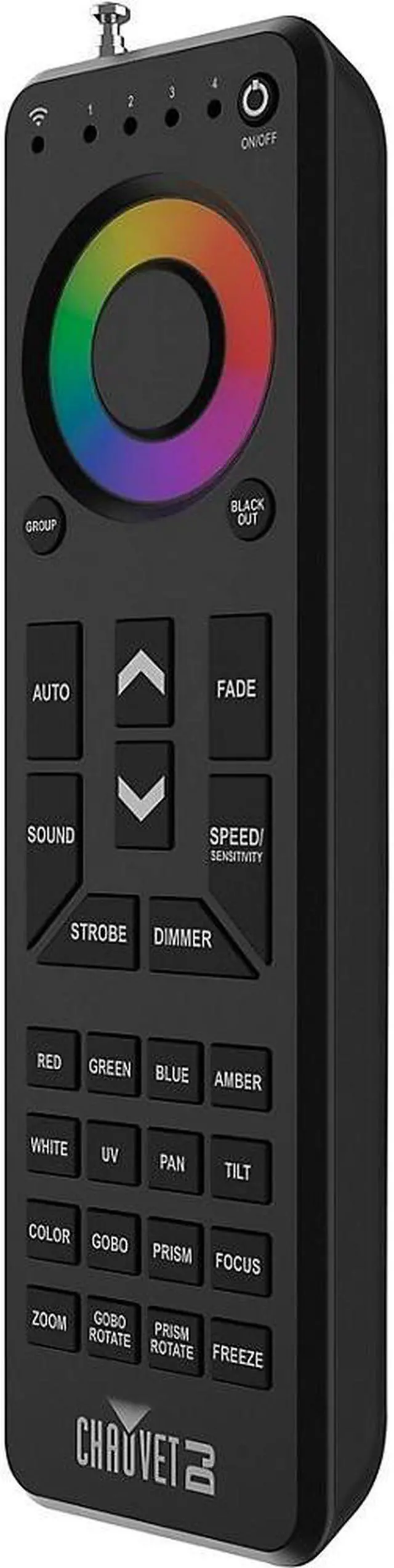 Alt view image 3 of 13 - CHAUVET DJ RFC-XL Wireless RF Remote