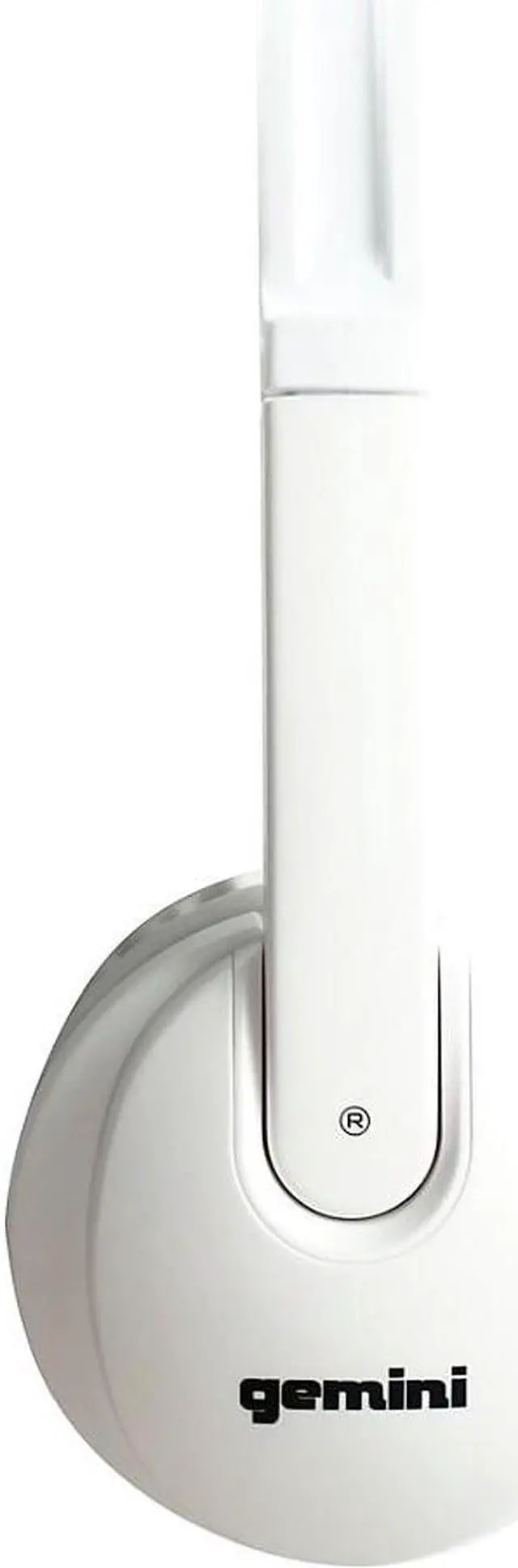 Alt view image 2 of 12 - Gemini DJX-200 Professional DJ Headphones White