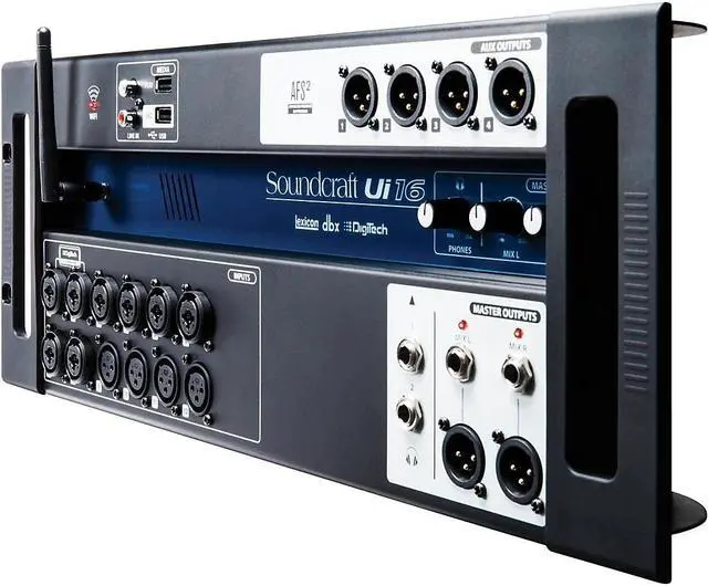 Alt view image 5 of 7 - Soundcraft Ui-16 - 16 Input Remote-Controlled Digital Mixer