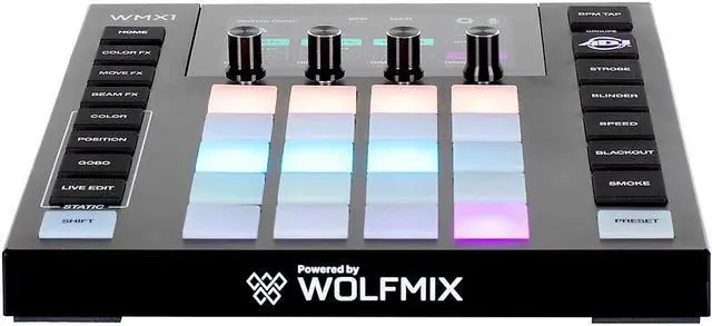 Alt view image 3 of 5 - American DJ WMX1 Wolfmix Standalone Lighting Control System