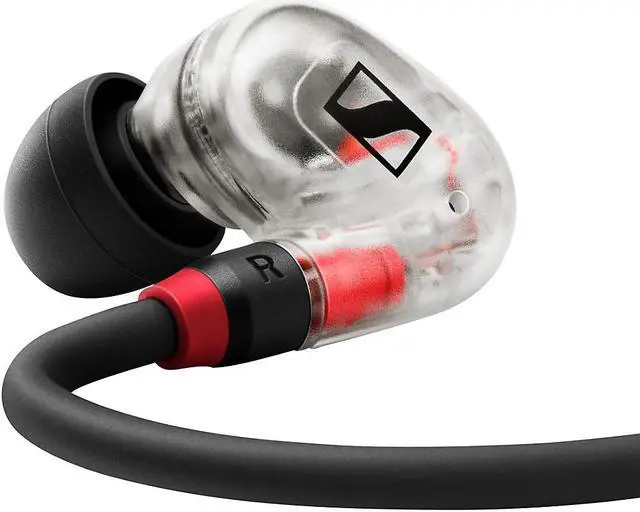 Alt view image 16 of 17 - Sennheiser IE 100 PRO In-Ear Monitoring Headphones (Clear)