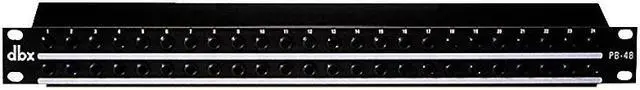 Alt view image 7 of 8 - dbx PB-48 48-Point 1/4" Patchbay