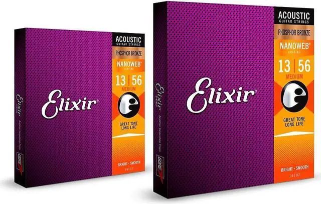 Alt view image 3 of 10 - Three sets D'Addario XT Phosphor Bronze Acoustic Guitar Strings gauges 10-47