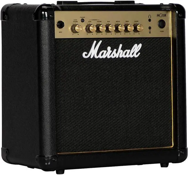 Alt view image 2 of 10 - Marshall MG15GR 15W 1x8 Guitar Combo Amp