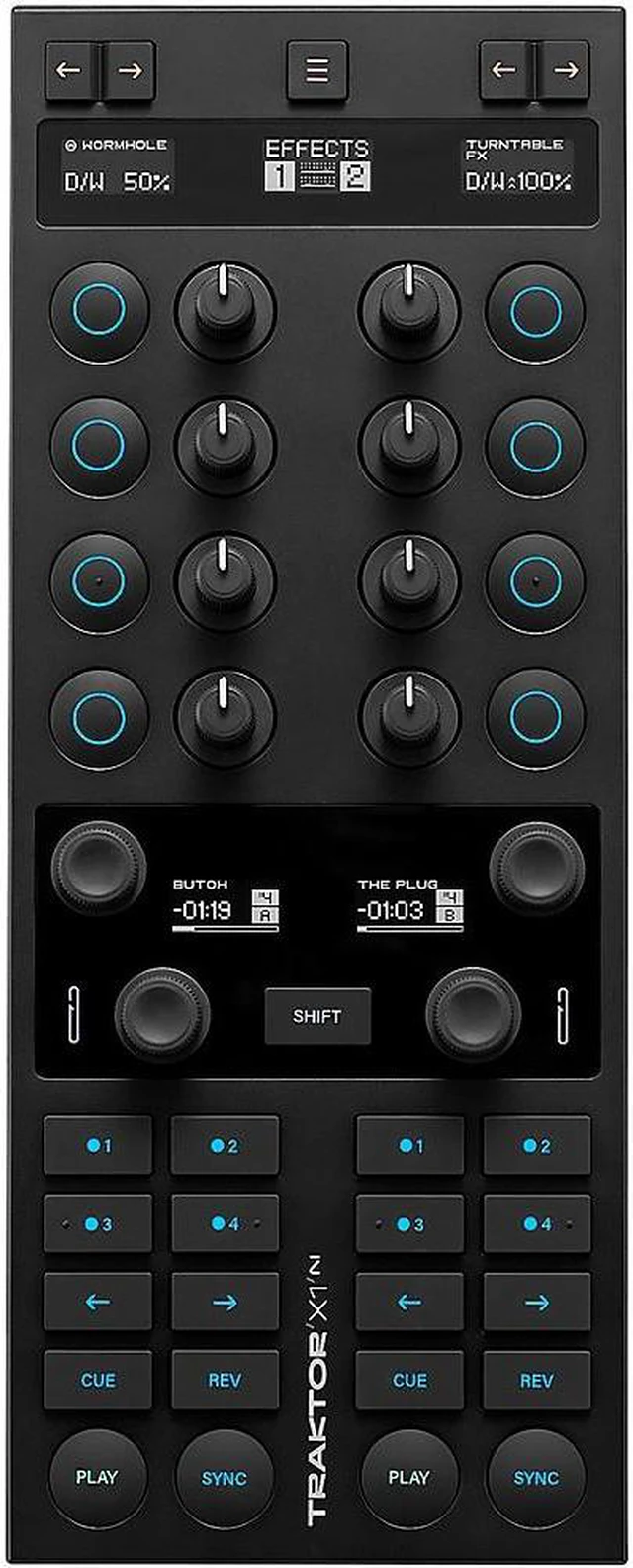 Alt view image 5 of 7 - Native Instruments Traktor X1 MK3 DJ Controller Black