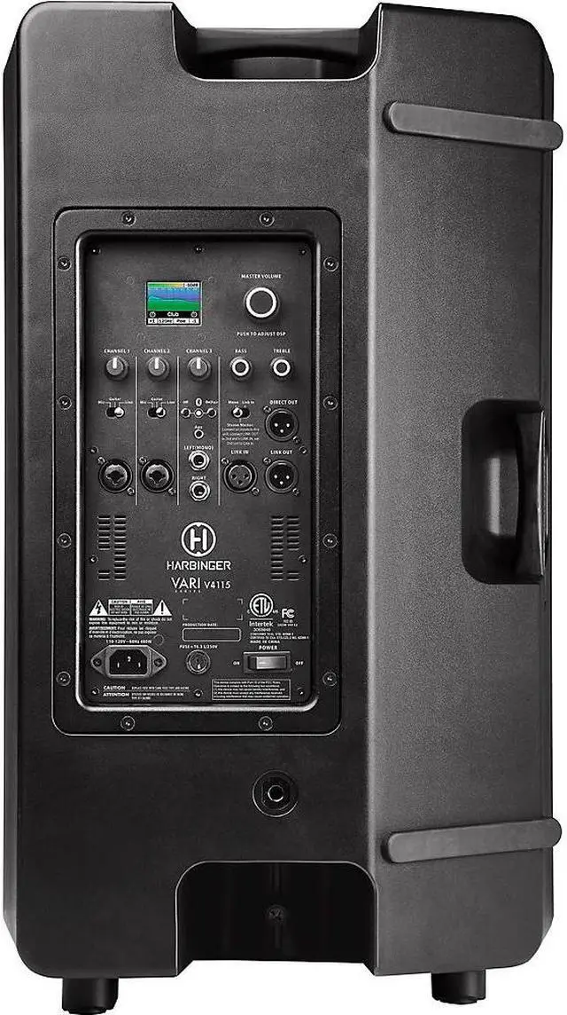 Alt view image 7 of 20 - Mackie SRT215 Two-Way 15" 1600W Powered Portable PA Speaker with DSP and Bluetooth