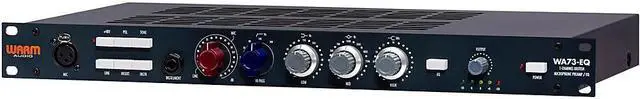 Alt view image 5 of 15 - Warm Audio WA73-EQ Single-Channel Microphone Preamplifier and Equalizer