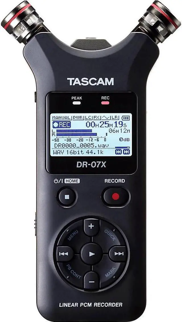 Alt view image 15 of 20 - Tascam DR-07X Handheld Portable Recorder