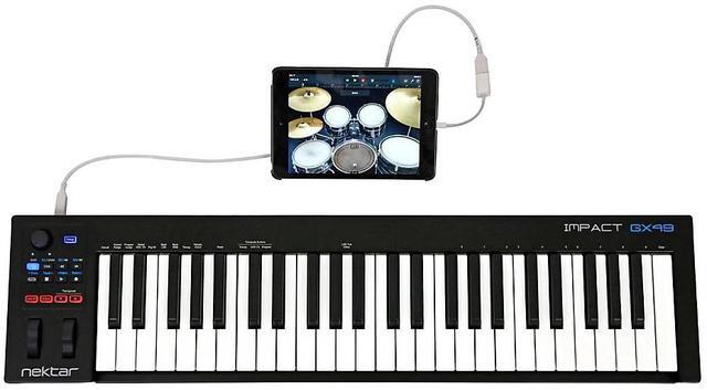 Alt view image 13 of 20 - Nektar Impact GX49 MIDI Controller (49 keys)