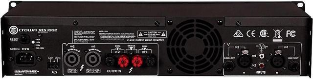 Alt view image 12 of 14 - Crown XLS 1002 Power Amplifier