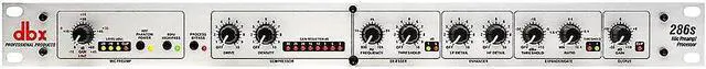 Alt view image 6 of 12 - DBX 286s Mic Pre Amp/ Channel Strip Processor Mic PreAmp