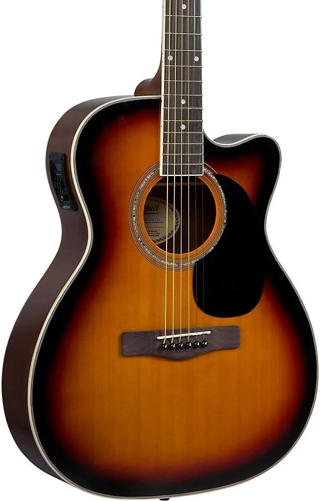 Alt view image 8 of 13 - Godin ACS-SA Nylon String Cedar Top Acoustic-Electric Guitar Semi-Gloss Natural (032150)