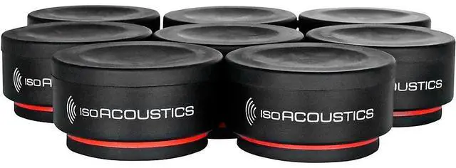 Alt view image 20 of 20 - IsoAcoustics ISO-PUCK MINI Vibration Isolators for Small Studio Monitors and Speakers (8-pack)