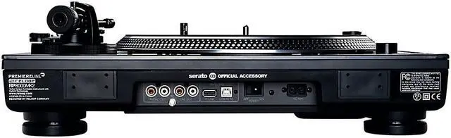 Alt view image 14 of 15 - Reloop RP-8000 MK2 Professional DJ Turntable