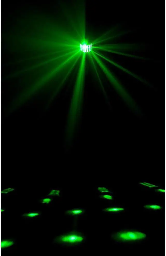 Alt view image 9 of 11 - American DJ Mini Dekker DMX RGBW LED Strobe Kinta Derby Moonflower Light Effect