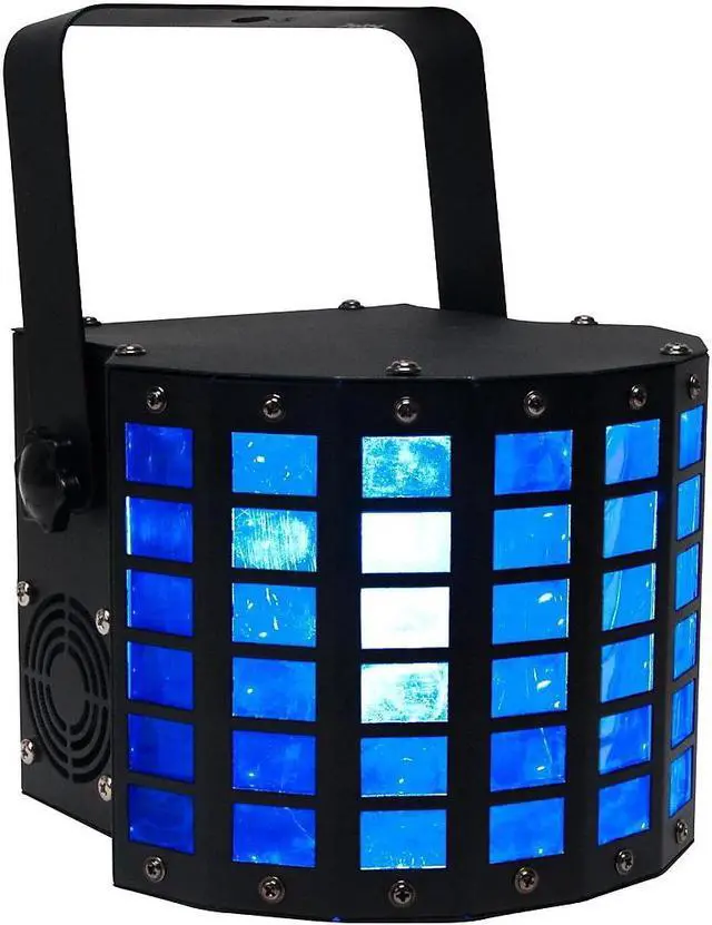 Alt view image 7 of 11 - American DJ Mini Dekker DMX RGBW LED Strobe Kinta Derby Moonflower Light Effect