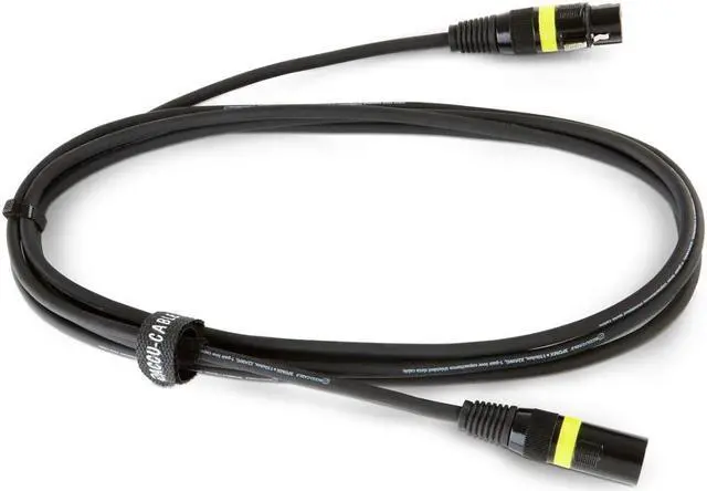 Alt view image 3 of 5 - American DJ Accu-Cable 10' 3-Pin XLR Male to Female DMX Cable #AC3PDMX10