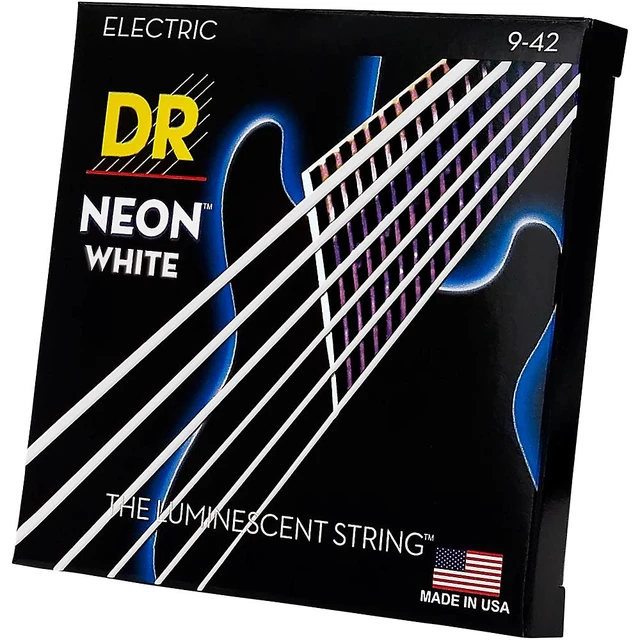 Alt view image 4 of 4 - DR Strings HI-DEF NEON Electric Guitar Strings (NWE-9)