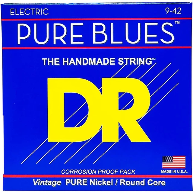 Alt view image 3 of 5 - DR Pure Blues Nickel Wound - Lite - Electric Guitar Strings
