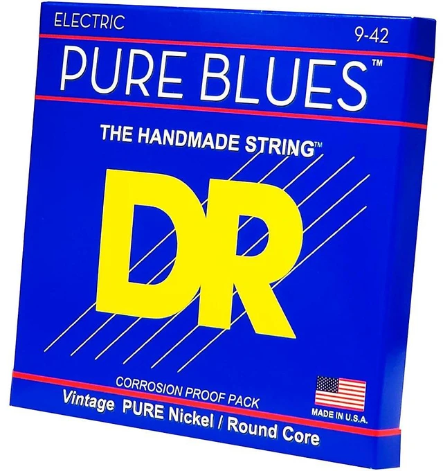 Alt view image 5 of 5 - DR Pure Blues Nickel Wound - Lite - Electric Guitar Strings