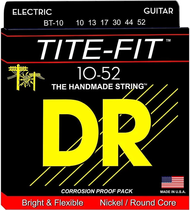 Main image of DR Strings Tite-Fit BT-10 Big-n-Heavy Electric Guitar Strings