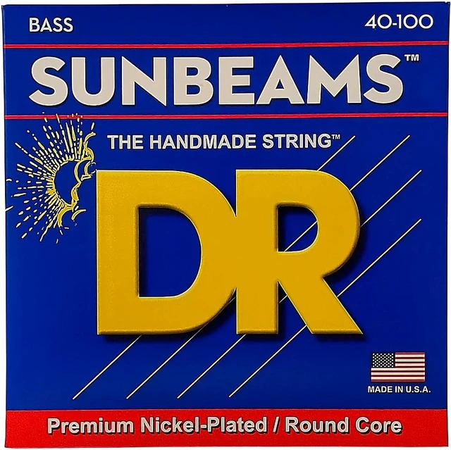 Main image of DR Strings Sunbeams NLR-40 Light 4-String Bass Strings