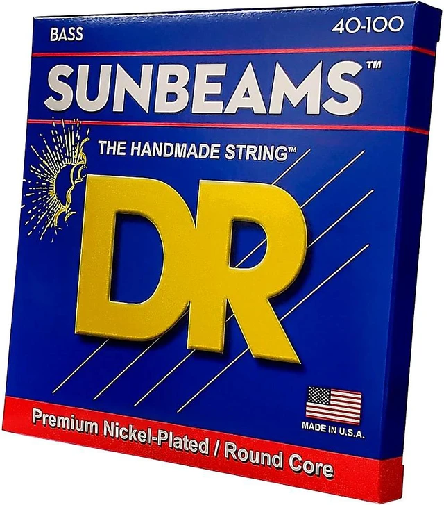 Alt view image 3 of 3 - DR Strings Sunbeams NLR-40 Light 4-String Bass Strings
