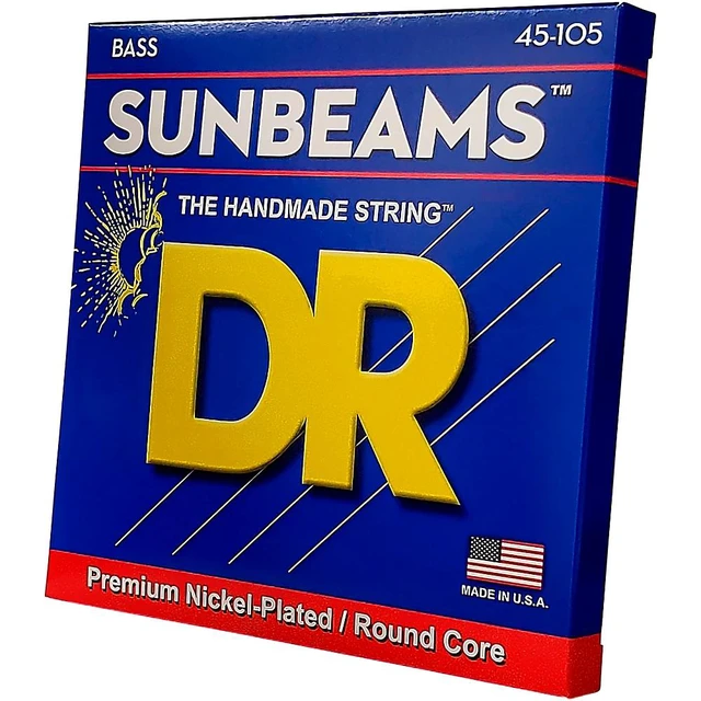 Alt view image 10 of 10 - DR Sunbeam - Nickel Compression Wound - Medium - Bass Strings