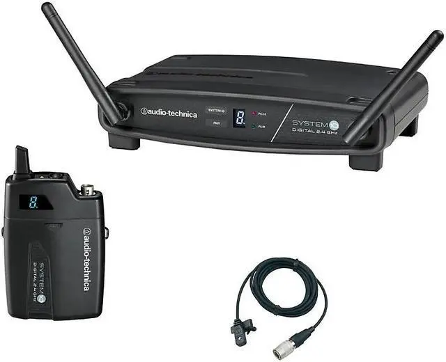 Alt view image 8 of 15 - Audio-Technica ATW-1101/L Wireless Lavalier System