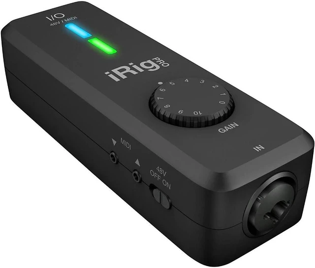 Alt view image 3 of 7 - IK Multimedia iRig Pro I/O Audio MIDI Interface