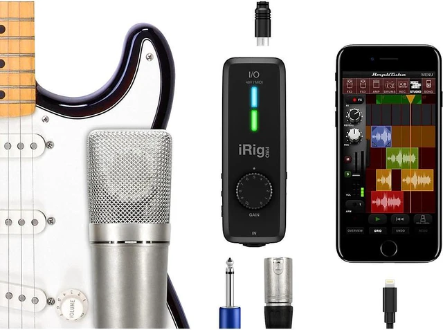 Alt view image 5 of 7 - IK Multimedia iRig Pro I/O Audio MIDI Interface