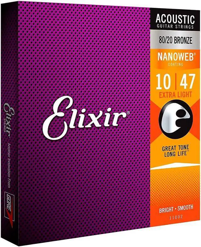Alt view image 8 of 10 - Three sets D'Addario XT Phosphor Bronze Acoustic Guitar Strings gauges 10-47