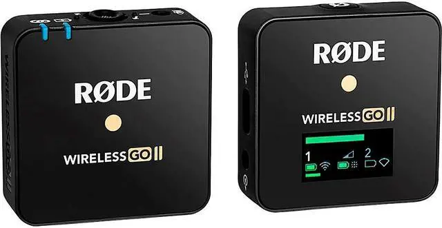 Alt view image 19 of 20 - Rode Wireless GO II Single Compact Digital Wireless Microphone System/Recorder (2.4 GHz, Black)