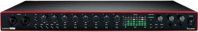Alt view image 13 of 20 - Focusrite Scarlett 18i20 3rd Generation Audio Interface