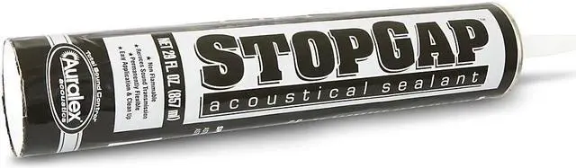Alt view image 10 of 10 - AURALEX ACOUSTICS STOPGAP Latex Acoustical Sealant