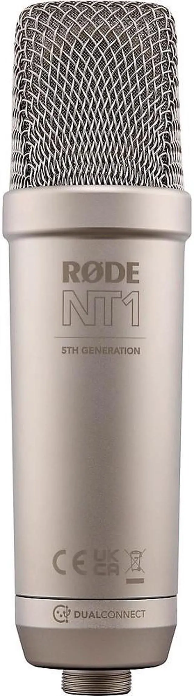 Alt view image 18 of 18 - Rode NT1 (Silver)5th Generation Hybrid Studio Condenser Microphone
