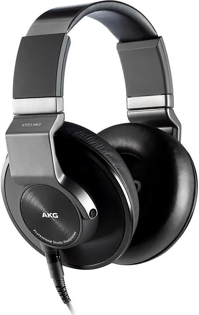 Alt view image 11 of 19 - AKG K553 MKII Closed Back Studio Headphones Black