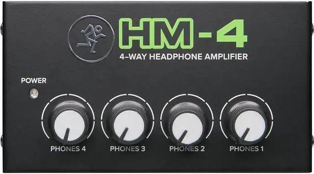 Alt view image 14 of 19 - Mackie HM-4, 4-Way Headphone Amplifier