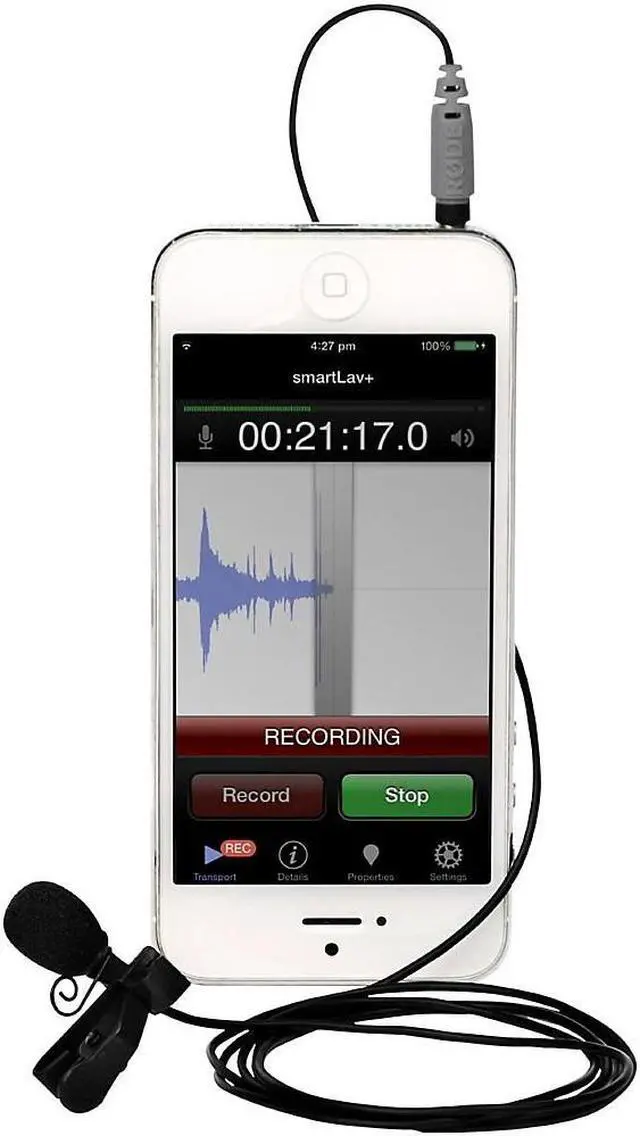Alt view image 18 of 20 - Rode Smartlav+ Lavalier Microphone for Smartphones